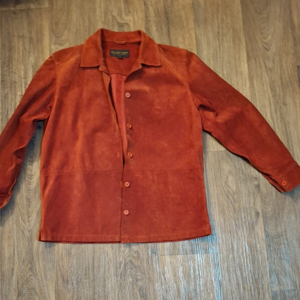 Vintage Golden Bear San Francisco Red Leather Jacket. - Picture 14 of 15
